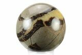 Polished Septarian Sphere - Madagascar #238987-1